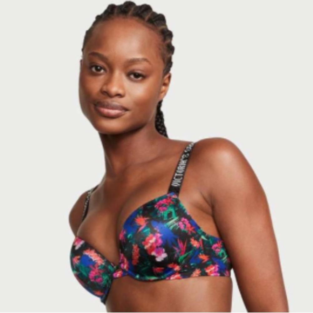 Victoria’s Secret htf Very Sexy shine straps push-up bra sz 32C NWT - Picture 4 of 10